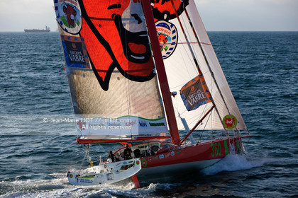 DEPART DE LA TRANSAT JACQUES VABRE.