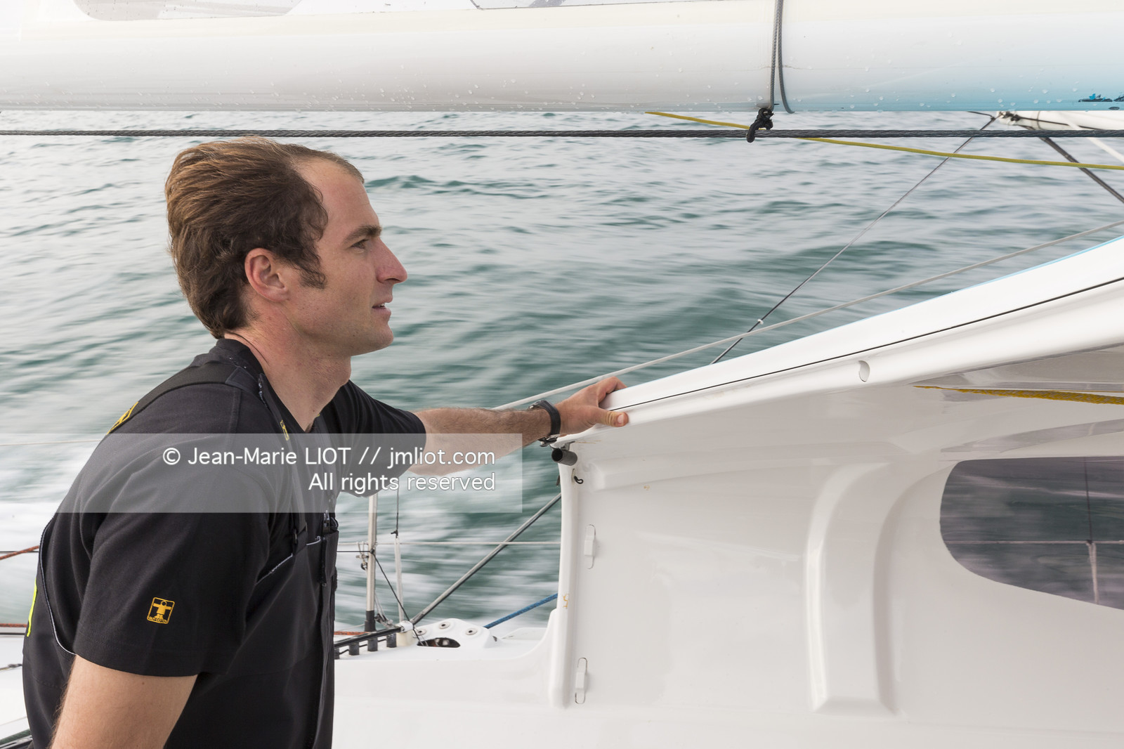 SAILING - TRANSAT JACQUES VABRE 2017 - FENETREA MIX BUFFET - ERWAN LE ROUX - VINCENT RIOU