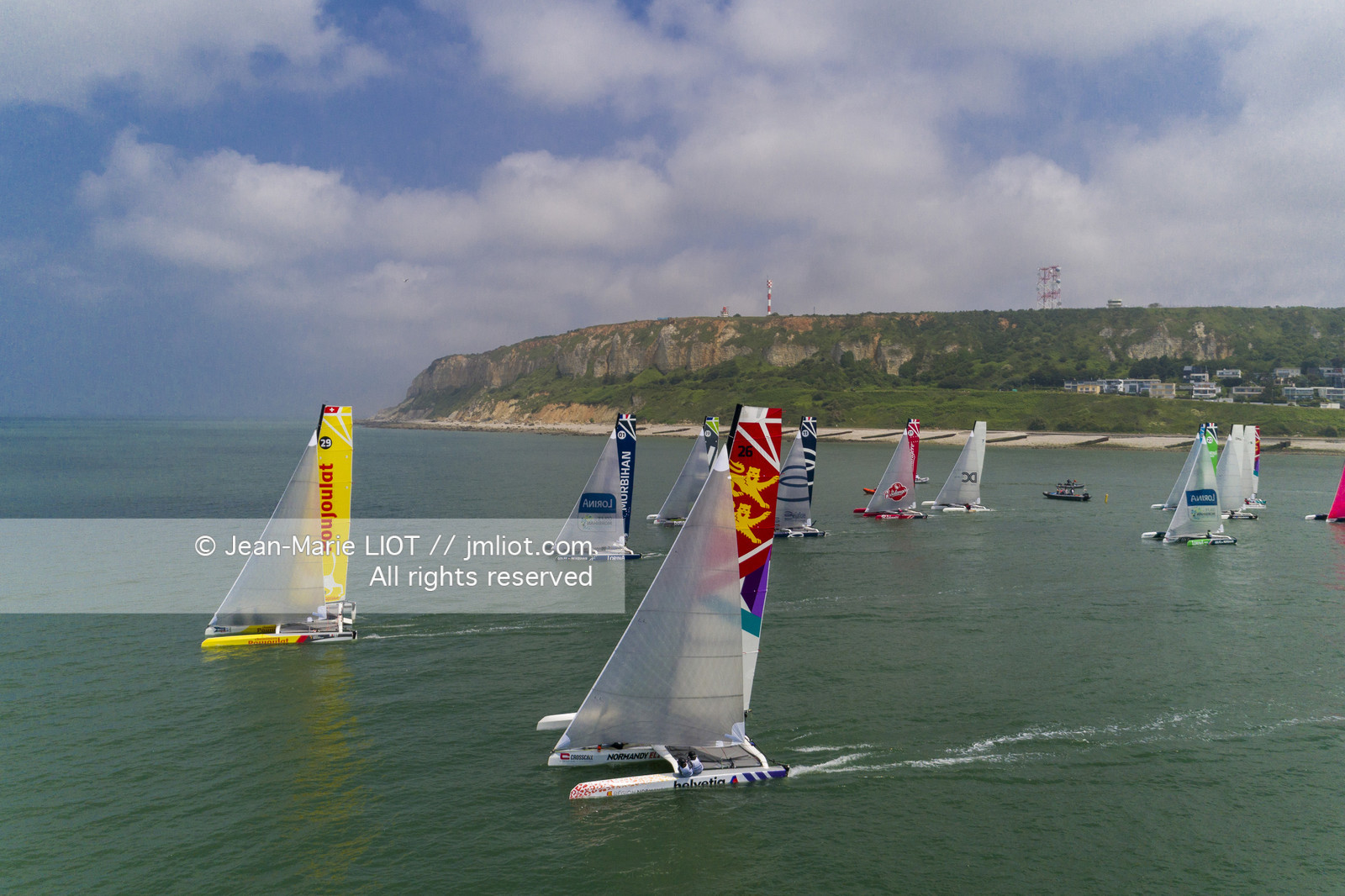 .Diam 24 during the Normandy Cup 2018 Le Havre on June 8, 2018, photo Jean-Marie LIOT