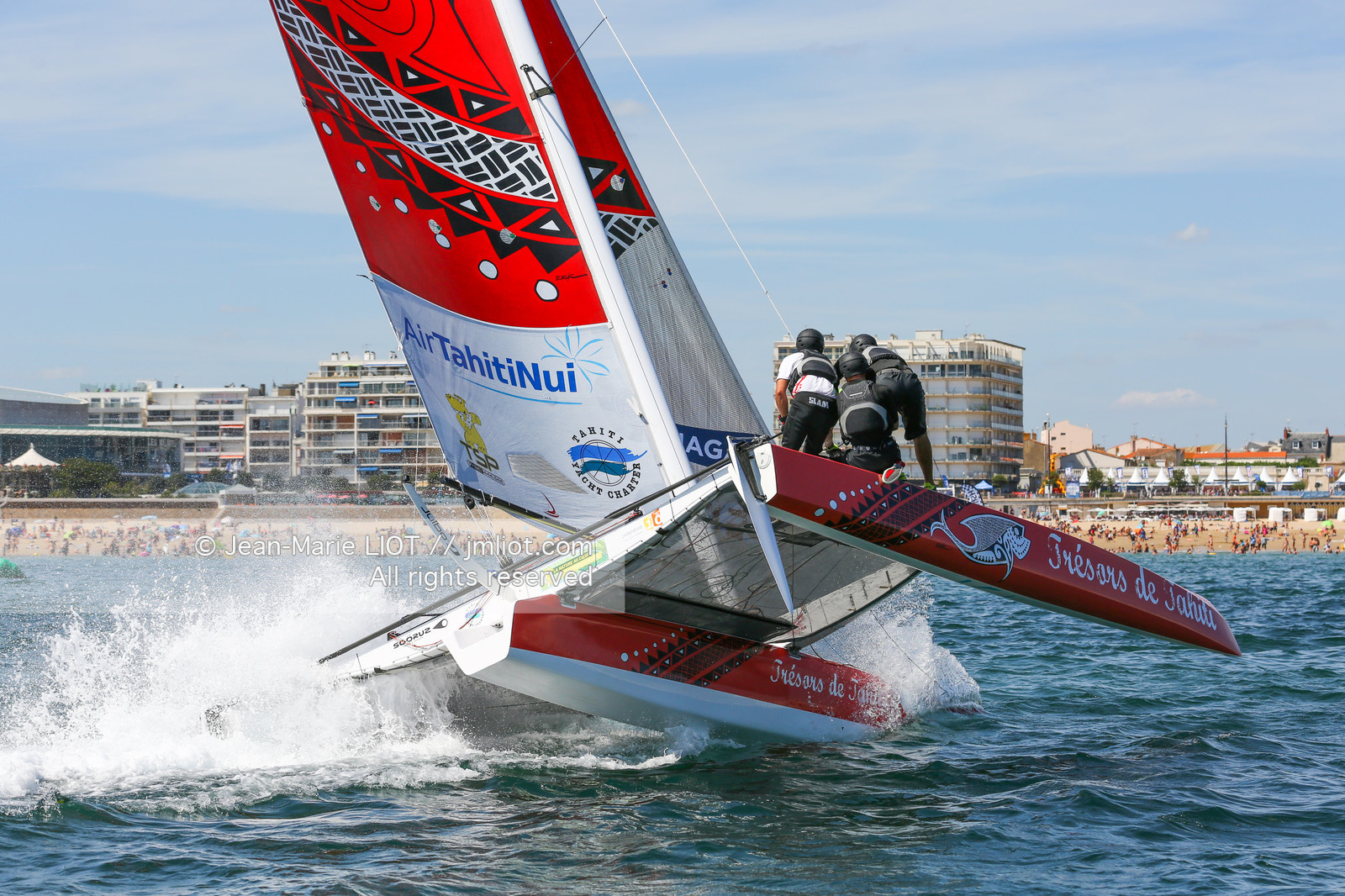 Tour de france à la voile 2017, du 5 au 31 juillet 2017..Photo © Jean-Marie Liot .