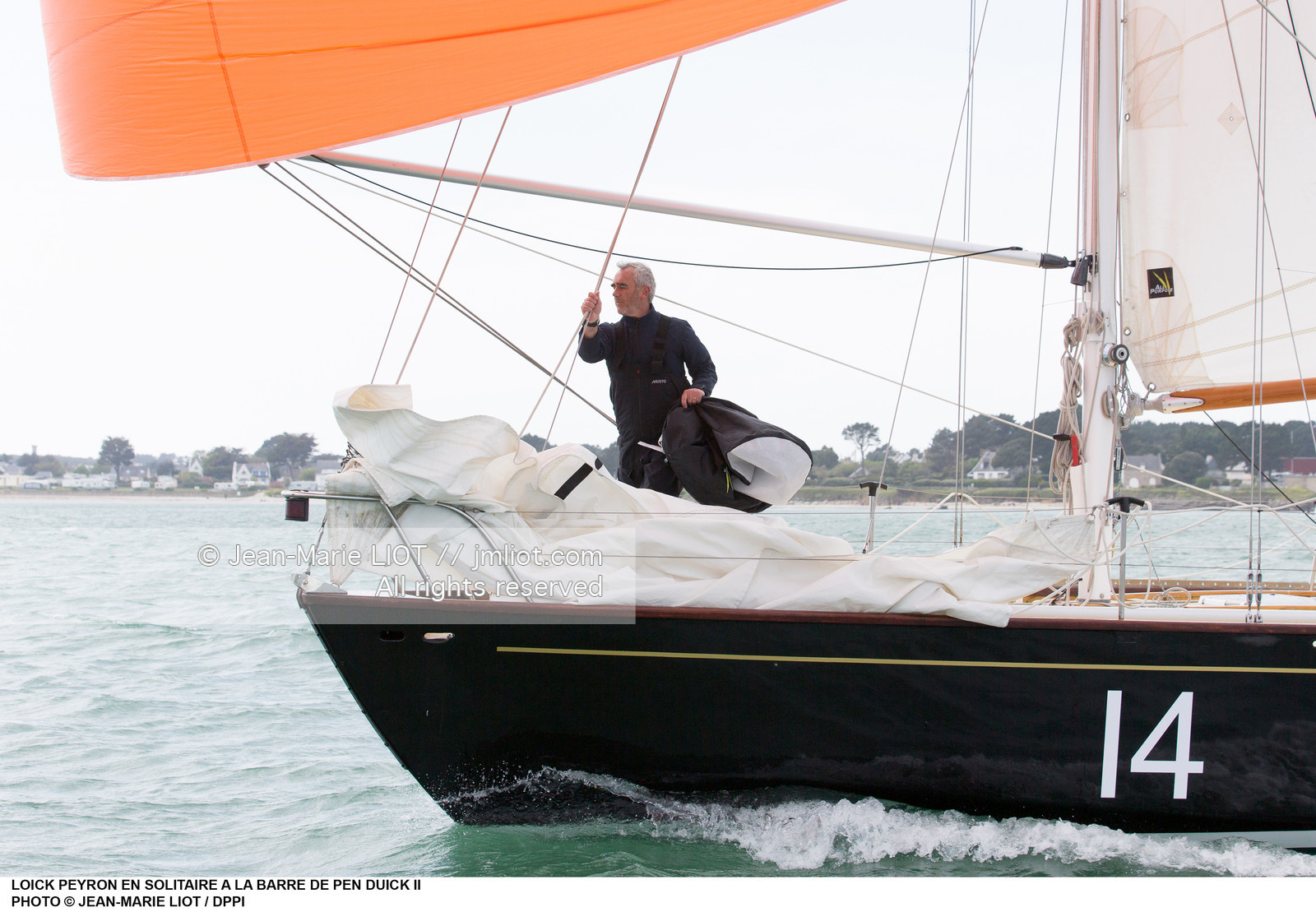 LOICK PEYRON A BORD DE PEN DUICK II