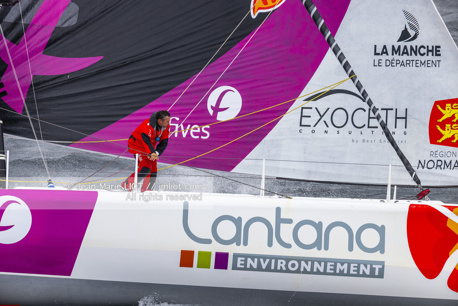 LOUIS DUC 2024 - IMOCA FIVES GROUP – LANTANA ENVIRONNEMENT - VENDEE GLOBE 2024-2025