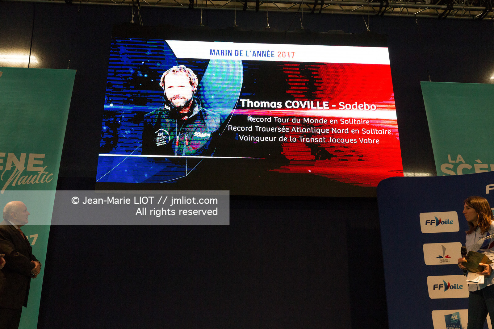 NAUTIC 2017 - FEDERATION FRANCAISE DE VOILE - MARIN DE L'ANNEE 2017