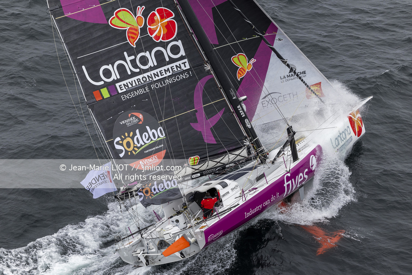 LOUIS DUC 2024 - IMOCA FIVES GROUP – LANTANA ENVIRONNEMENT - VENDEE GLOBE 2024-2025